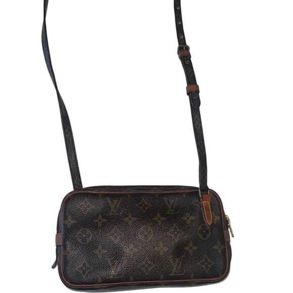 Louis Vuitton Marly Bandouliere Brown Monogram Adjustable Crossbody Bag - Picture 10 of 17